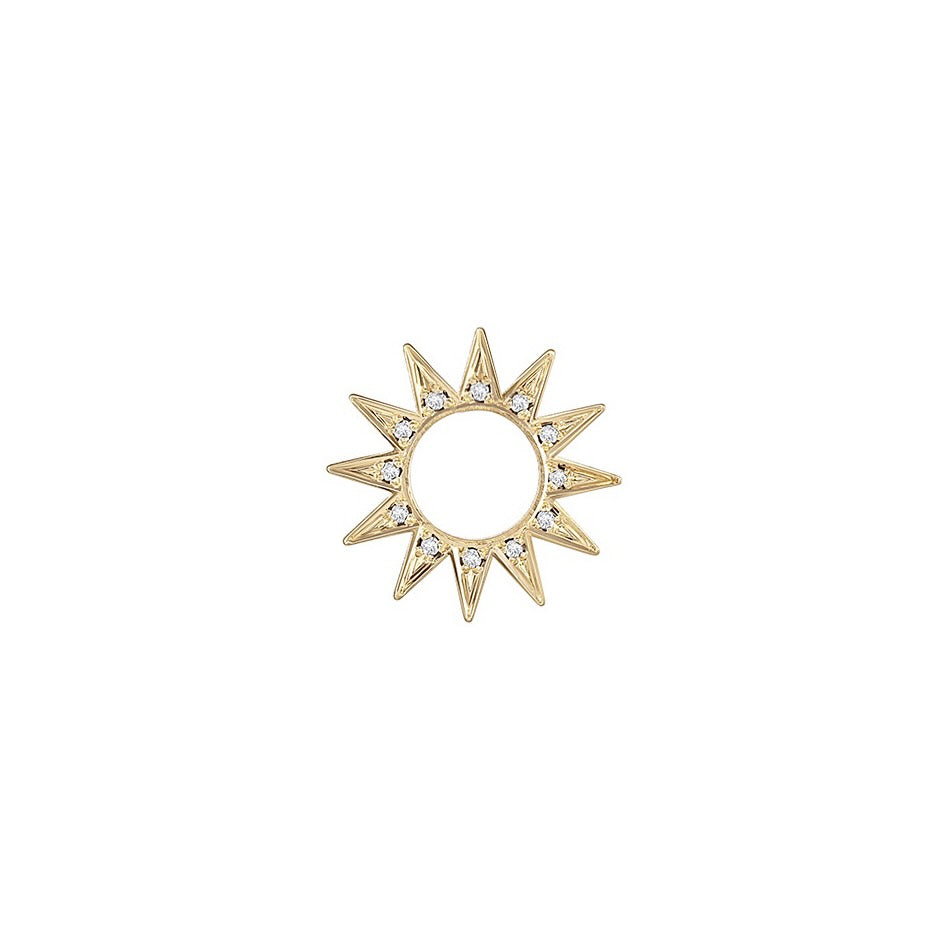 Eclipse Pavé Mini Spur Earring Charm – EMBLM Fine Jewelry