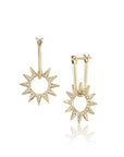 Eclipse Pavé Mini Spur Earring – EMBLM Fine Jewelry