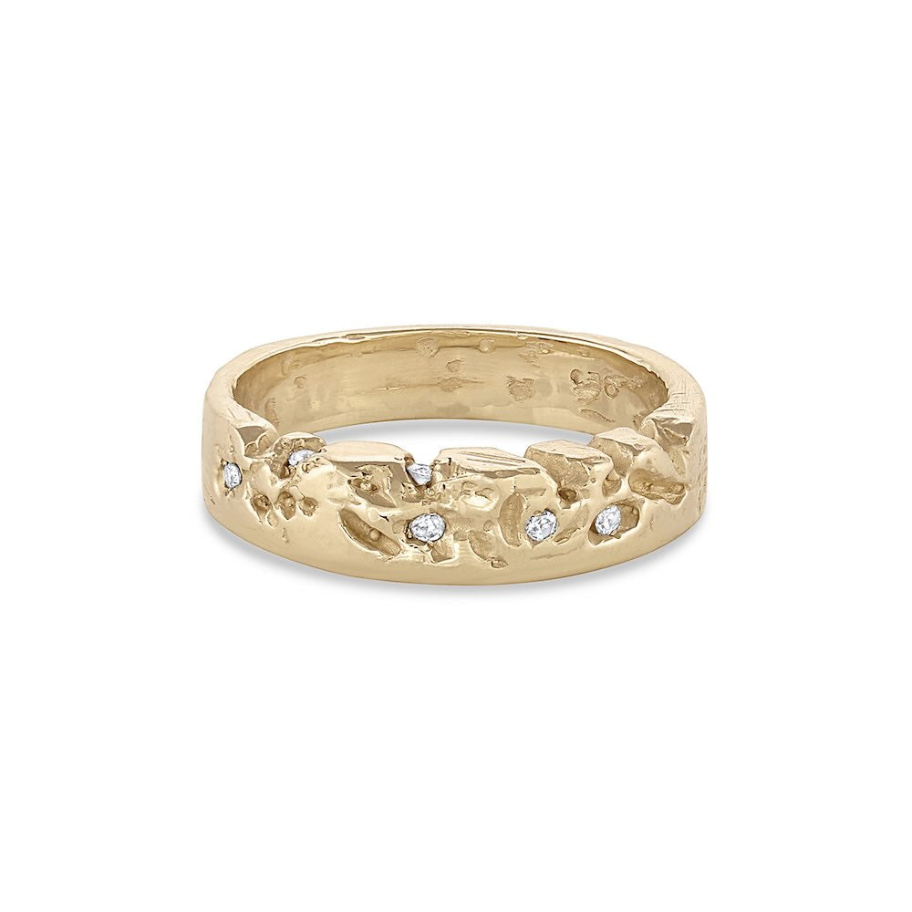 Erosion Diamond Ring – EMBLM Fine Jewelry