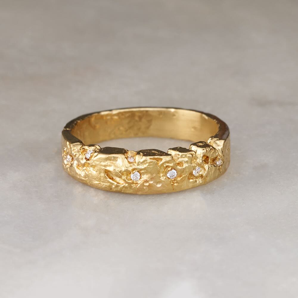 Erosion Diamond Ring – EMBLM Fine Jewelry