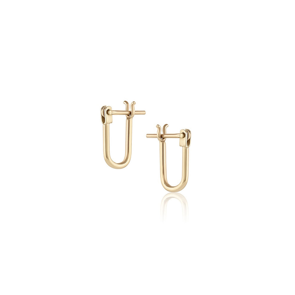 Huggie Latch Earring – EMBLM Fine Jewelry
