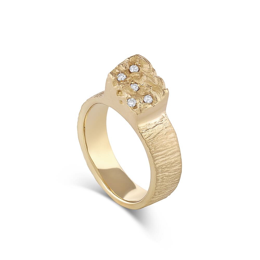 Ice Cap Diamond Ring – EMBLM Fine Jewelry