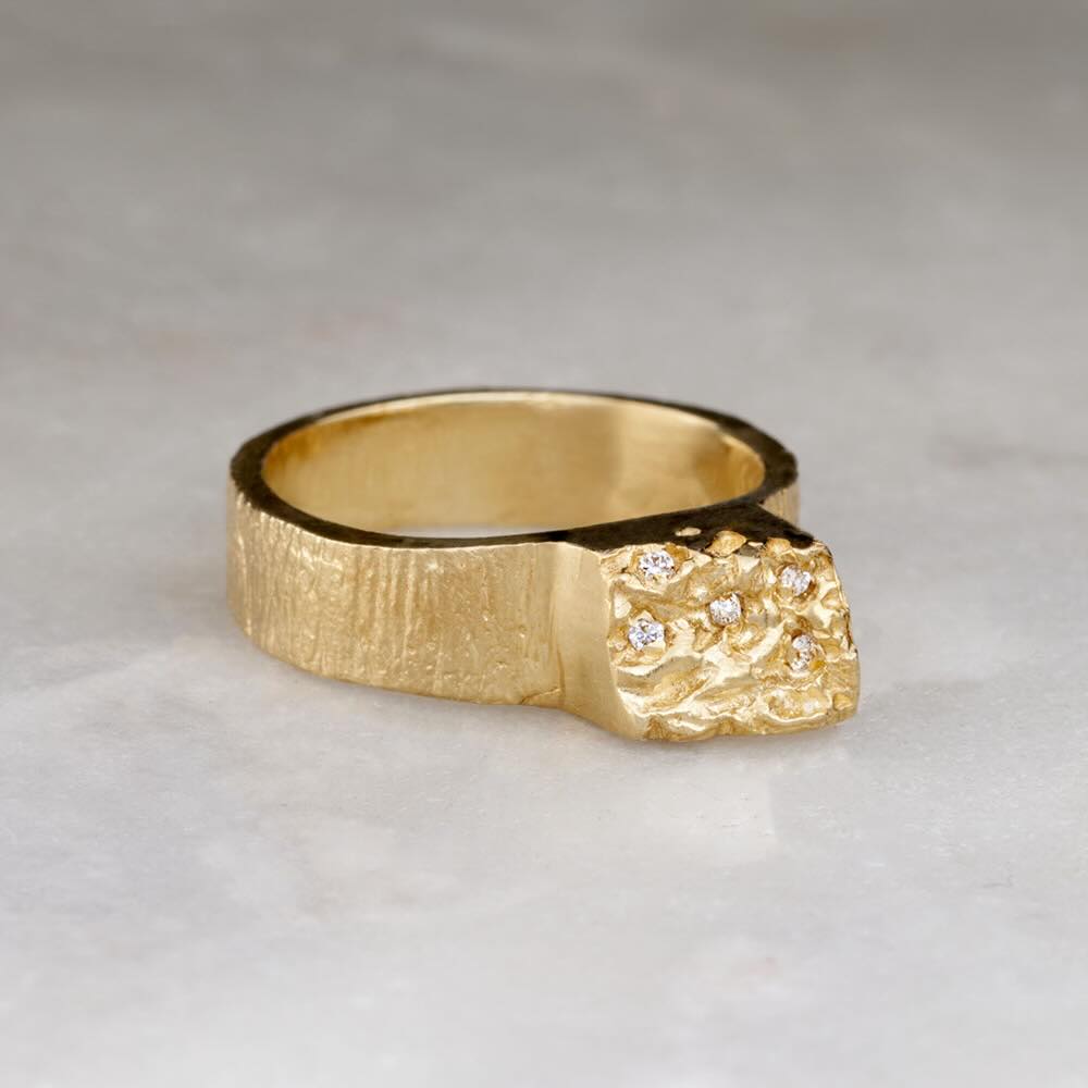 Ice Cap Diamond Ring – EMBLM Fine Jewelry