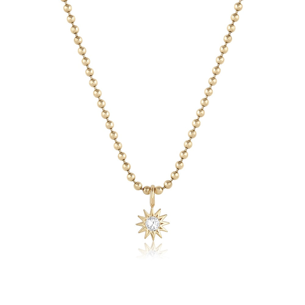 Inverted Diamond Spur Necklace – EMBLM Fine Jewelry