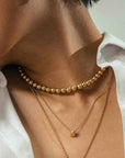 Jumbo Ball Necklace – EMBLM Fine Jewelry