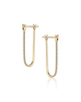 Pavé Latch Earring – EMBLM Fine Jewelry