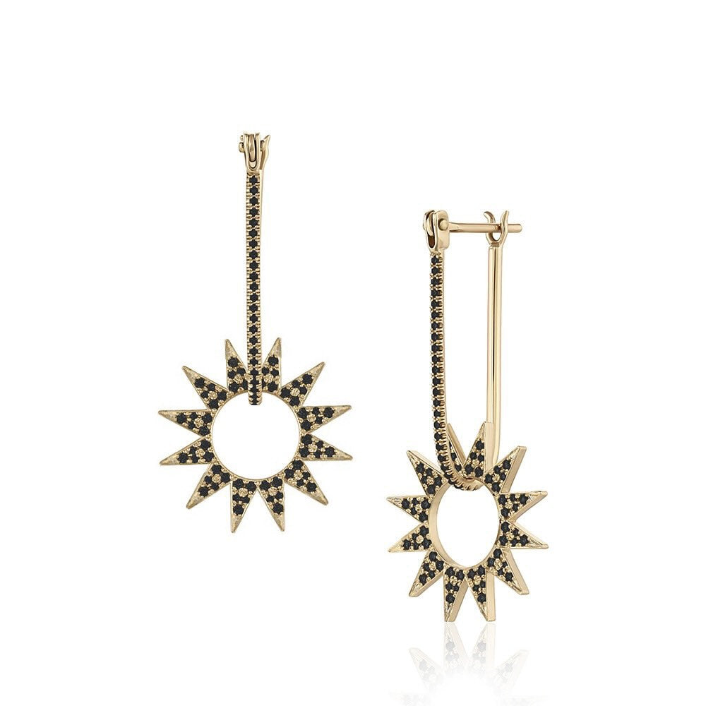 Pavé Spur Earring – EMBLM Fine Jewelry