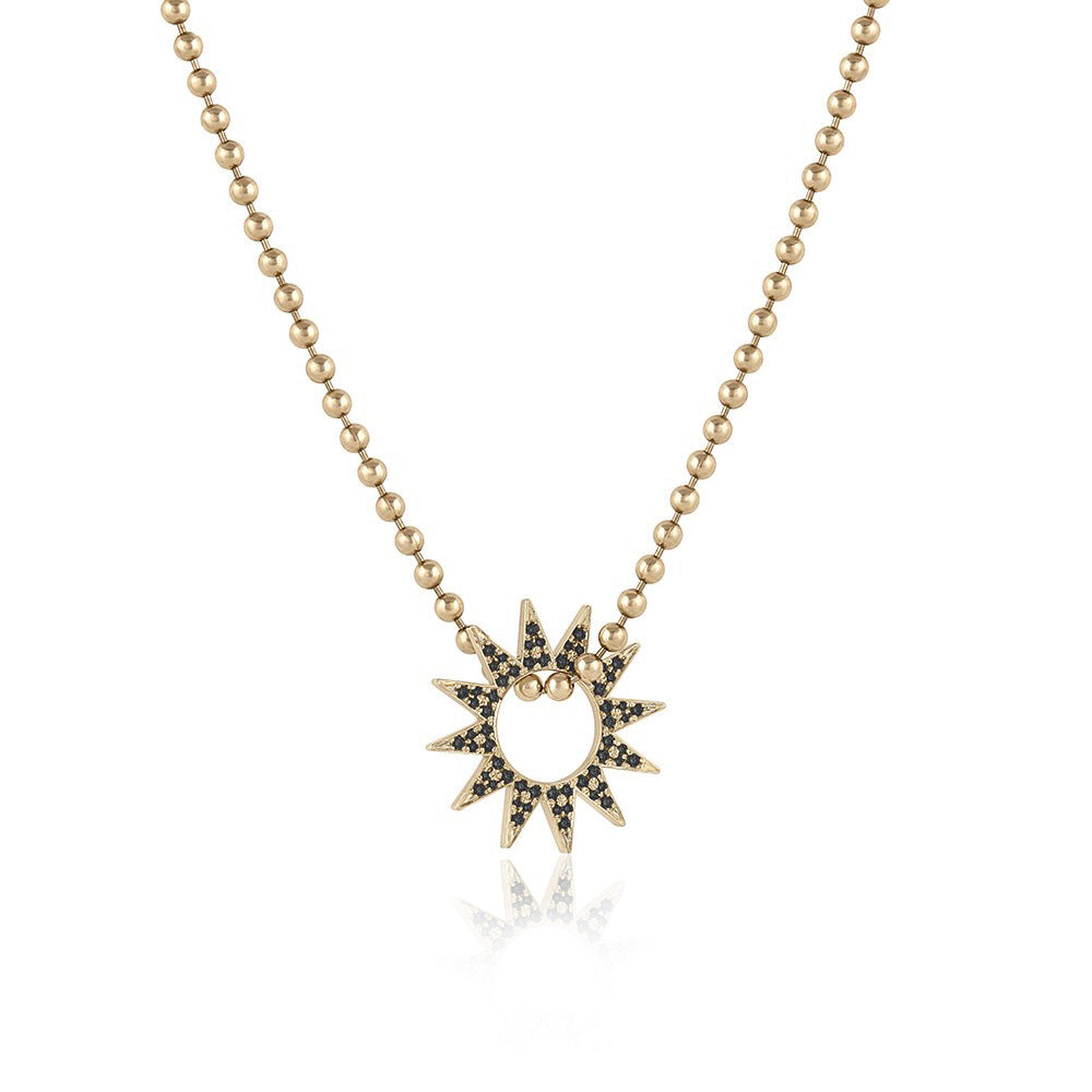 Pavé Spur Necklace – EMBLM Fine Jewelry