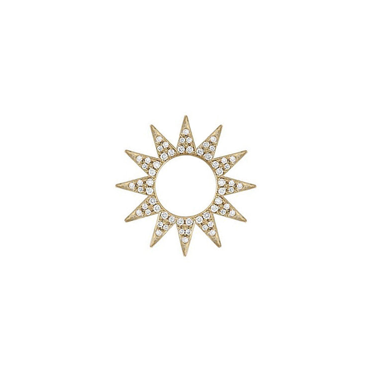 Pavé Spur Necklace – EMBLM Fine Jewelry