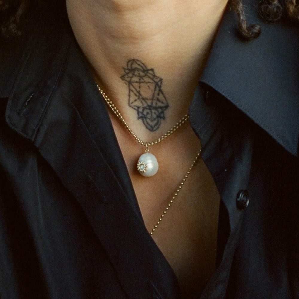 Pearl Spur Necklace – EMBLM Fine Jewelry