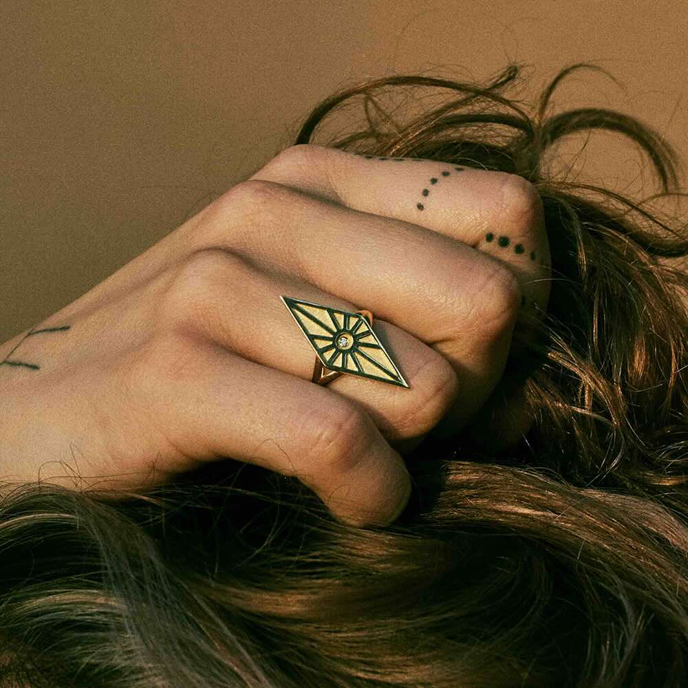 Rhombus Ring – EMBLM Fine Jewelry