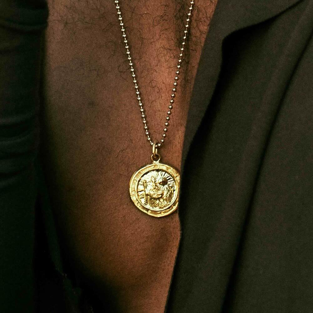 Saint Christopher Necklace – EMBLM Fine Jewelry