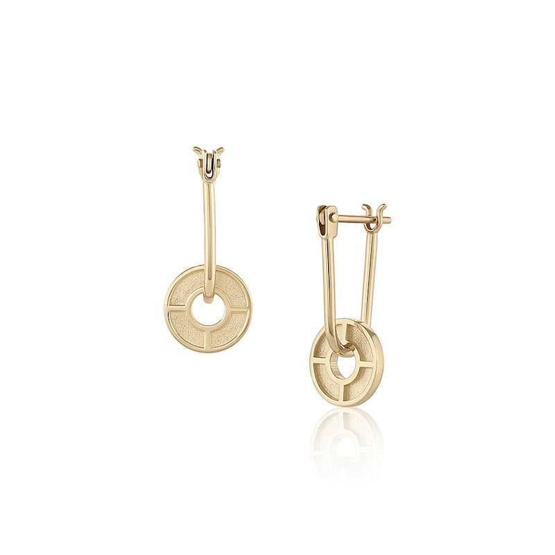 Baby Compass Earring – EMBLM Fine Jewelry