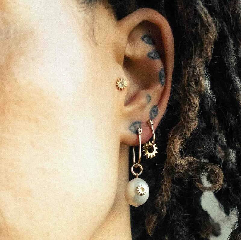 Baby Spur Earring – EMBLM Fine Jewelry