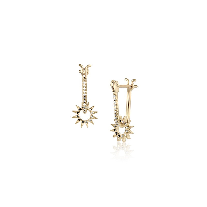 Chiaroscuro Pavé Baby Spur Earring – EMBLM Fine Jewelry