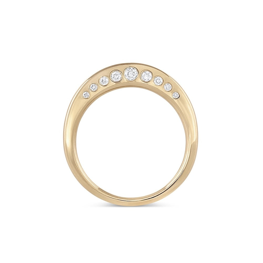 Crescent Diamond Ring – EMBLM Fine Jewelry