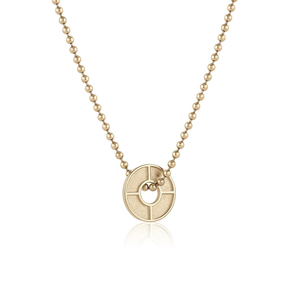 Mini Compass Necklace – EMBLM Fine Jewelry