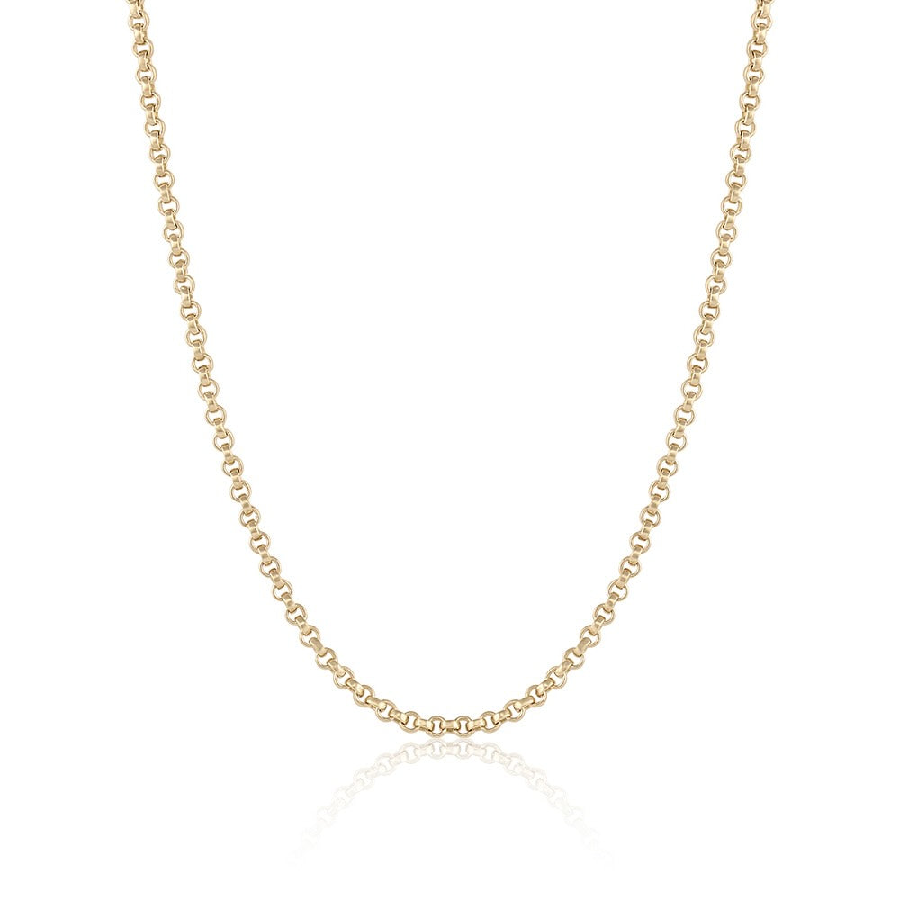 Mini Rolo Chain – EMBLM Fine Jewelry