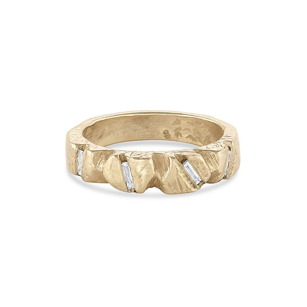 Nugget Diamond Ring – EMBLM Fine Jewelry