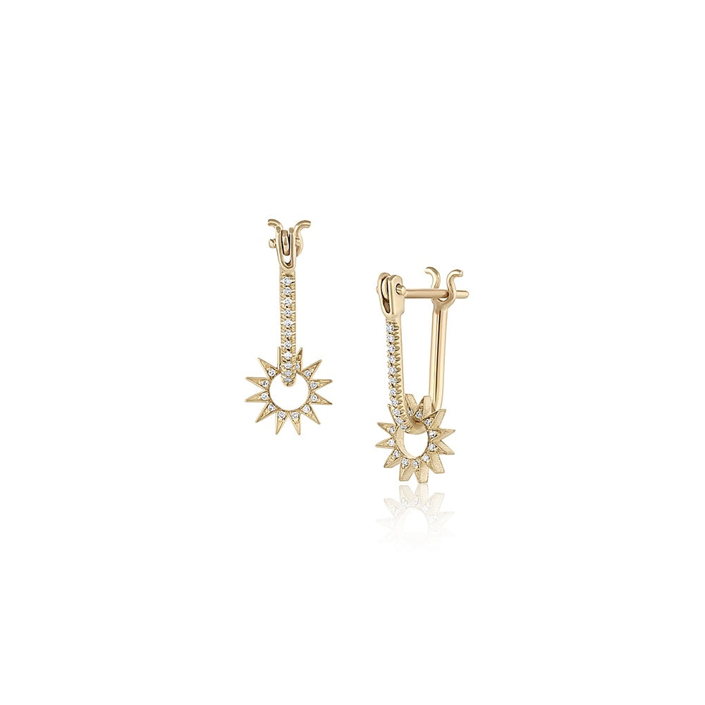 Pavé Baby Spur Earring – EMBLM Fine Jewelry