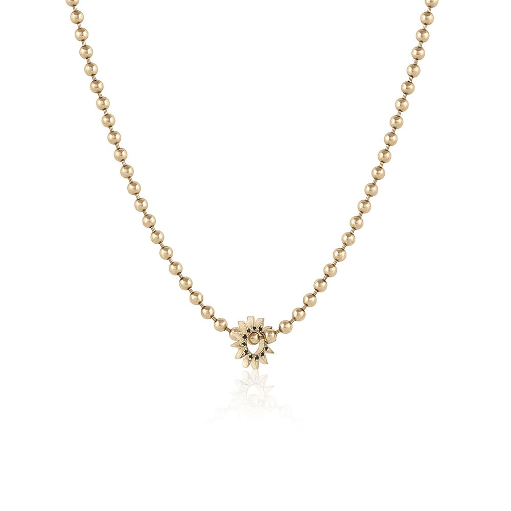 Pavé Baby Spur Necklace – EMBLM Fine Jewelry