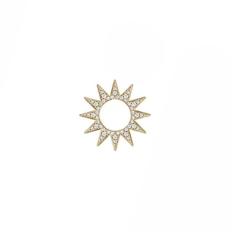 Pavé Mini Spur Necklace – EMBLM Fine Jewelry