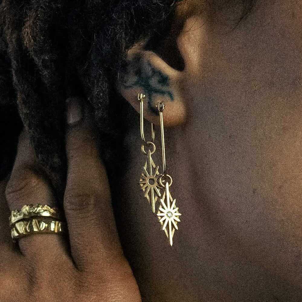 Rhombus Earring – EMBLM Fine Jewelry