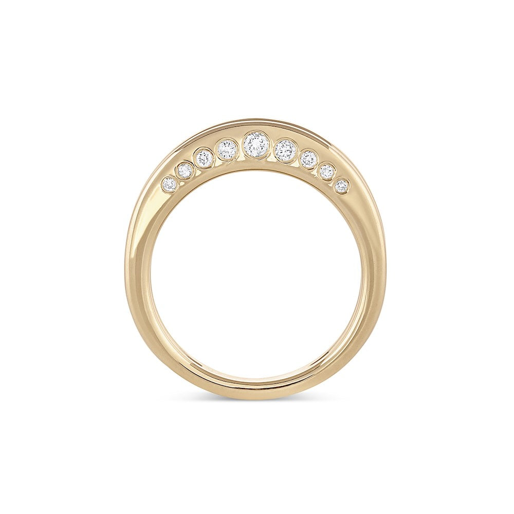 Twin Crescent Diamond Ring – EMBLM Fine Jewelry